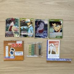 服部平次・遠山和葉 6点セット 名探偵コナン カード アクスタ シール