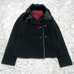 ヴィヴィアンタム　チャイナジャケット　ダッフルファー　ショートコート　アンゴラ混 ヴィヴィアンタム チャイナジャケット ダッフルファー ショートコート