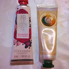ロクシタン&ボディショップ ハンドクリームのサムネイル