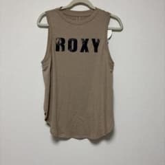 ROXY ノースリーブTシャツ ベージュ　Mのサムネイル