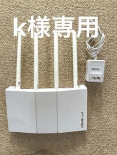 k様専用　ASUS RT-AX55 ホワイト　✖️2台のサムネイル