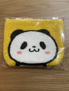 お買いものパンダ　もこもこポーチのサムネイル