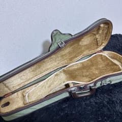 Shell-One Violin Case, 4/4 Size, String Instrument, Vintage, Oriental Musical Instrument