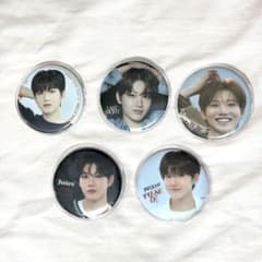 TREASURE JUNKYU 缶バッジ 5種セットのサムネイル