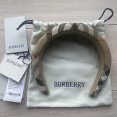 BURBERRY チェック柄 カチューシャのサムネイル