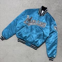 MLB フロリダ マーリンズ スターター ヴィンテージ USA製 スタジャン MLB フロリダ マーリンズ スターター ヴィンテージ USA製 スタジャン