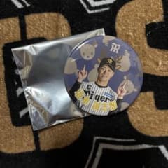 阪神タイガース 鹿缶バッジ 坂本誠志郎選手のサムネイル