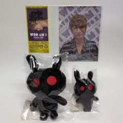 WHO AM I くろうさぎぬいぐるみ＆キーホルダーセット　ミニクリアファイル付 WHO AM I くろうさぎぬいぐるみ＆キーホルダーセット ミニクリア