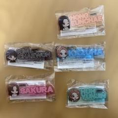 LE SSERAFIM きゅるぽっぷん　アクリルネームバッジ 5個セット