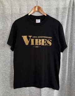 創刊10周年】2001年 バイブズ VIBES ミーティング Tシャツ 米国製 