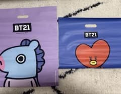 BT21 ショッパーバッグ 2枚まとめ売りのサムネイル