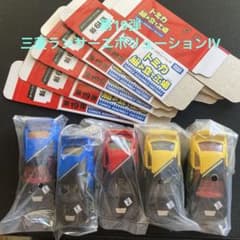 トミカ 組み立て工場第19弾 三菱ランサーエボリューションIV 5台のサムネイル