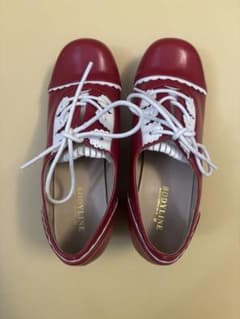 [New] BODYLINE Lace-up Scalloped Shoes