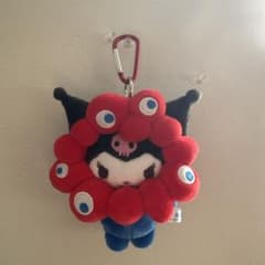 Sanrio Kuromi マスコット ぬいぐるみ カラビナ付きのサムネイル
