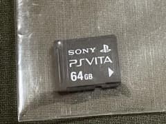 SONY PS VITA メモリーカード 64GB ジャンク品 ヴィータ ビータのサムネイル