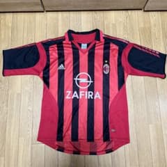 ミラン　ユニフォーム　05-06 adidas 背番号13 激レア　大幅値下げ ミラン ユニフォーム 05-06 adidas 背番号13 激レア 大幅値下げ - メルカリ
