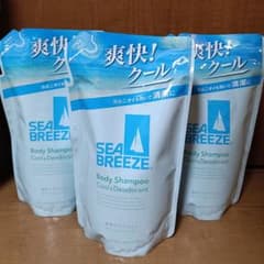 SEA BREEZE ボディシャンプー クール&デオドラント 詰替 3個セットのサムネイル