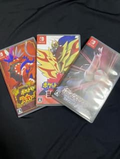 ポケモン　NintendoSwitch 3点セットのサムネイル