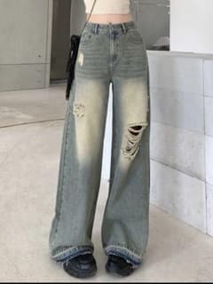 SHEIN　デニムジーンズのサムネイル