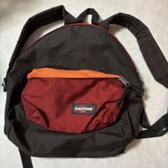 EASTPAK バックパック 黒・赤・オレンジ・ブラウン - メルカリ