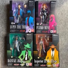 ルパン三世 フィギュアーツ 4点セットのサムネイル