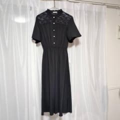 Thumbnail of COLZA Sサイズ 半袖ワンピース 黒 レース 裏地付き