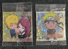 NARUTO ウエハース　高騰人気シール　SEC CR 2枚セットのサムネイル