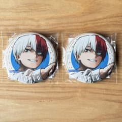 ヒロアカ【轟焦凍】GIGA全員サービス新十傑缶バッジ2個 - メルカリ