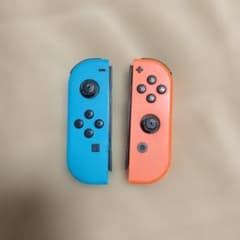 Nintendo Switch ジョイコン　ネオンブルー/ネオンレッド　ジャンクのサムネイル