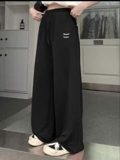 DAZY スウェットパンツ ブラック Sサイズのサムネイル