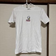 PEANUTS スヌーピー 刺繍 Tシャツ ホワイトのサムネイル
