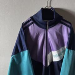 配色抜群 80s～90s adidas ワンポイント 刺繍 ハイネック M L - メルカリ