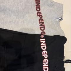 INDEPENDENT パーカー ブラック&グレーのサムネイル