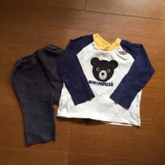 ミキハウス ロンTパンツセットのサムネイル