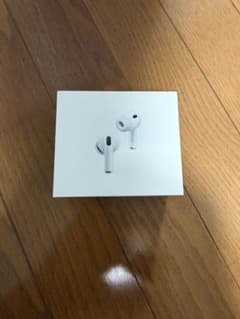【美品】AirPods Pro 3 ホワイト 本体　限定保証付き　早い者勝ちのサムネイル