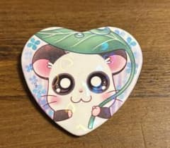 ● ハム太郎　ハムタウンショップ　缶バッジ　あめの日　ぱんだくんのサムネイル