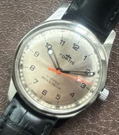 ヴィンテージ 腕時計 FORTIS 手巻き メンズ腕時計 ブラック - メルカリ