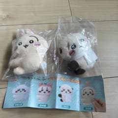치이카와 클립 봉제인형 2 토끼·랏코 세트 신품 미사용