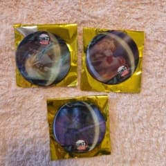 Demon Slayer: Kimetsu no Yaiba Thunder Breathing Animation Can Badge　Zenitsu Agatsuma 3-piece set