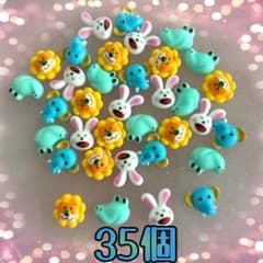 たべっ子どうぶつ♡ネイルパーツ♡キャラMIX - メルカリ