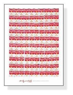 One Hundred Cans 1962/ウォーホル/ポスター - メルカリ