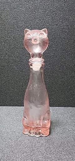 アンティーク】 イタリア ドマン 猫 ピンク 水差し 置物 【希少