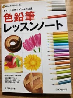 色鉛筆レッスンノート : ちょっと始めてぐ～んと上達のサムネイル