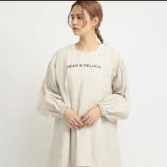 DEAN & DELUCA ビームス BEAMS 割烹着 エプロン ベージュ 麻 - メルカリ