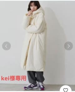【kei様専用】【値下げ】アンティローザホリデー 中綿ロングコートのサムネイル