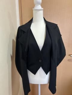 ⭐️本日限定価格⭐️筆タグイッセイミヤケ黒デザインジャケット極美品⭐️ m63013202575_1.jpg?1785317547