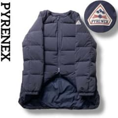美品】PYRENEX ARTNEY ダウン コート アウター ノーカラー ロゴ - メルカリ