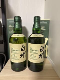 サントリー白州12年 ウイスキー 2本セット 箱付 - メルカリ