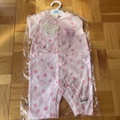 【新品】フード付きロンパース　長袖　80cmのサムネイル