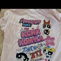 Powerpuff Girls T 셔츠 핑크 M 사이즈